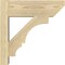 Ekena Millwork Balboa Slat Rough Sawn Outlooker, Douglas Fir, 6"W x 16"D x 16"H OUT06X16X16BOA06RDF - alternate 3